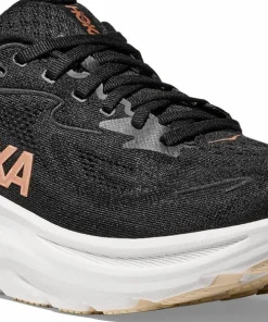 Hoka Women's Clifton 10 Black/Rose Gold