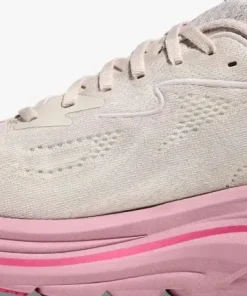 Hoka Women's Clifton 10 Wide Rose Cream / Dried Rose