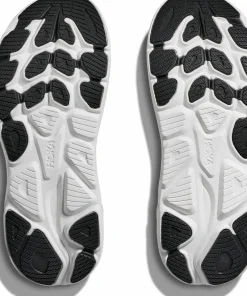 Hoka Women's Clifton 10 Wide Sea Glass/Neon Flame