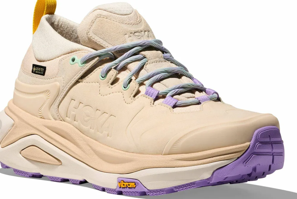Hoka Women's Kaha 3 Low GORE-TEX Vanilla/Mint Fluorite Sale