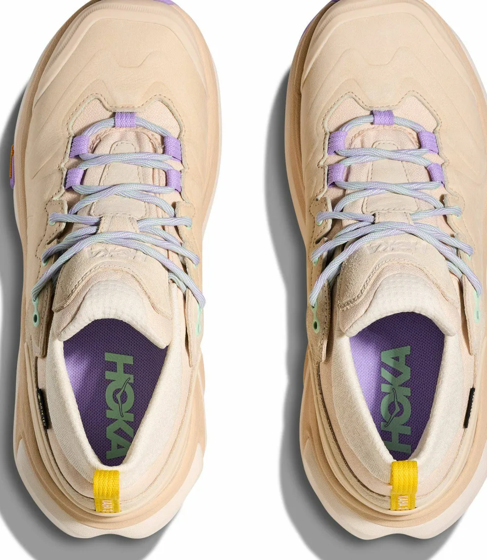 Hoka Women's Kaha 3 Low GORE-TEX Vanilla/Mint Fluorite Sale