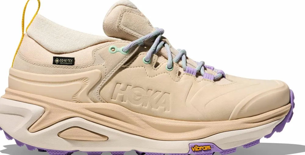 Hoka Women's Kaha 3 Low GORE-TEX Vanilla/Mint Fluorite Sale