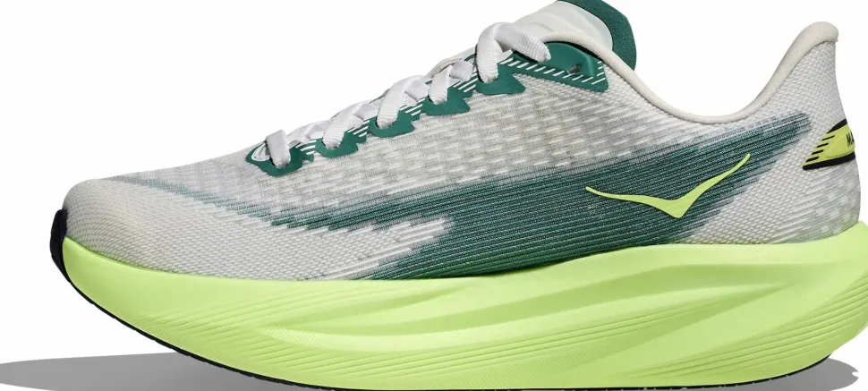 Hoka Women's Mach 7 Frost/Neon Yuzu