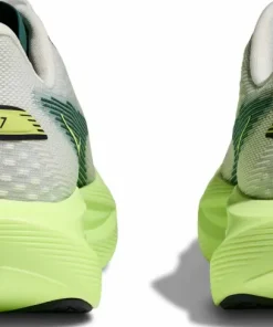 Hoka Women's Mach 7 Frost/Neon Yuzu