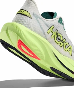 Hoka Women's Mach 7 Frost/Neon Yuzu