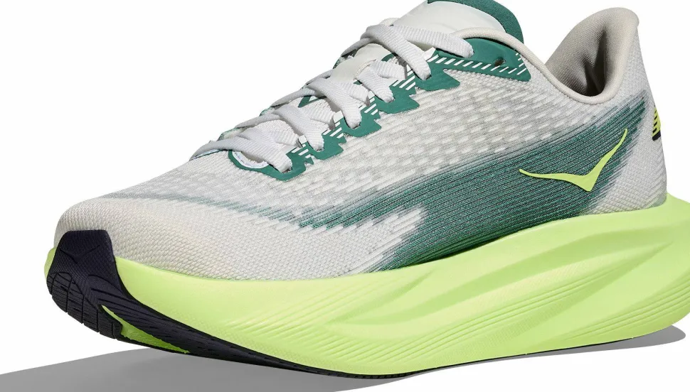 Hoka Women's Mach 7 Frost/Neon Yuzu