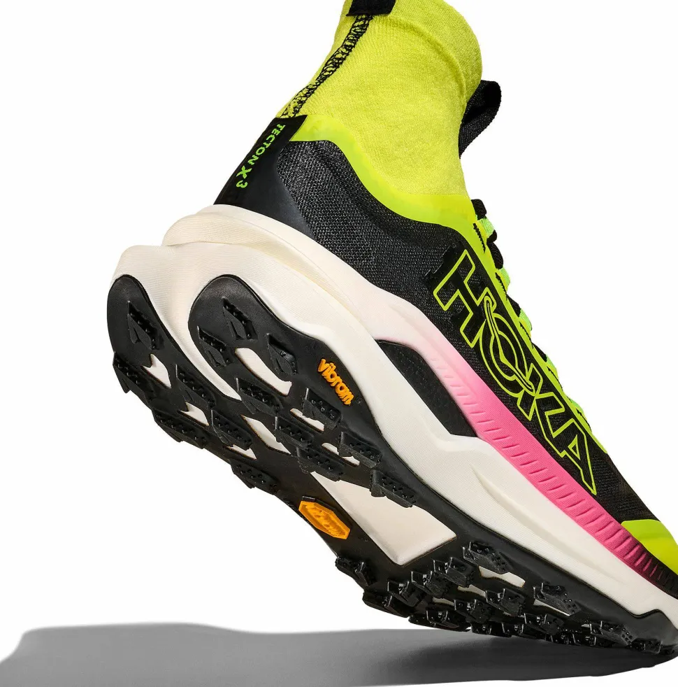 Hoka Women's Tecton X 3 Neon Hoka Citrus / Black