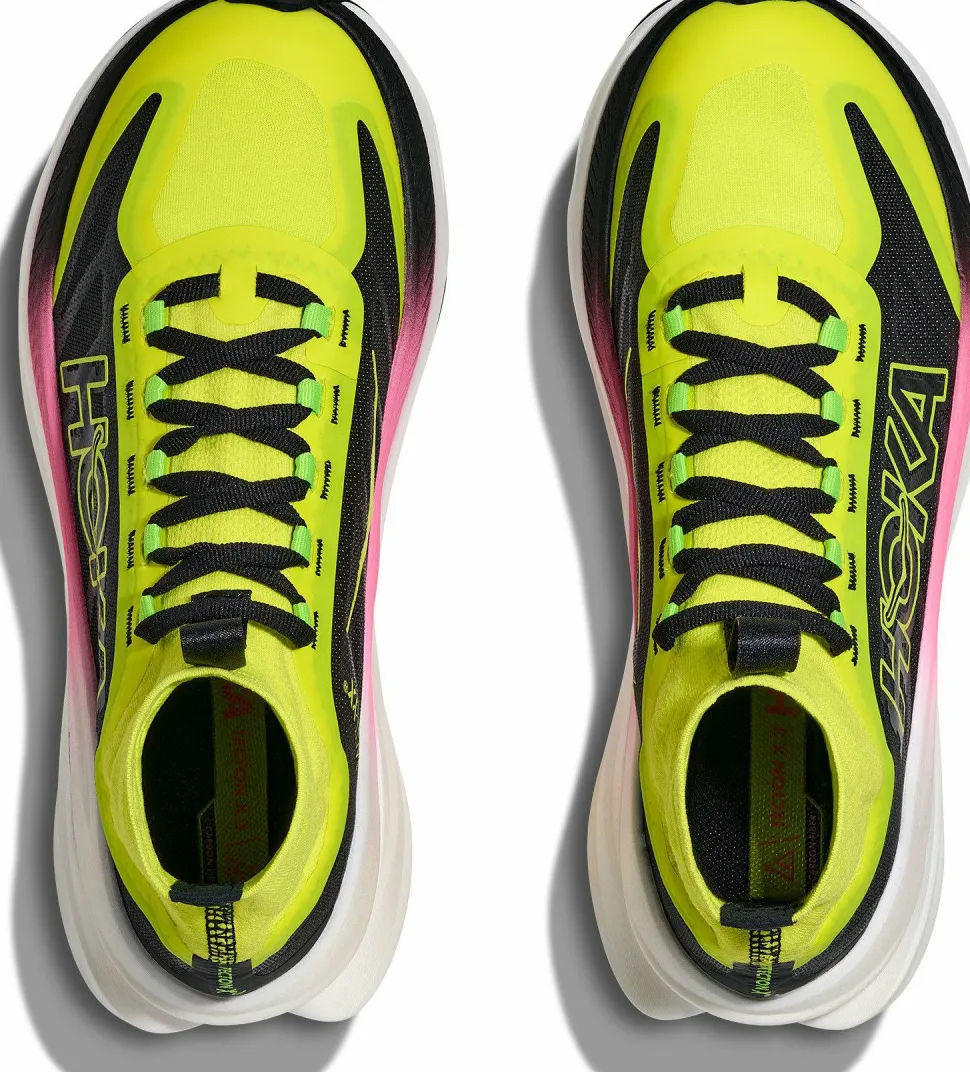 Hoka Women's Tecton X 3 Neon Hoka Citrus / Black