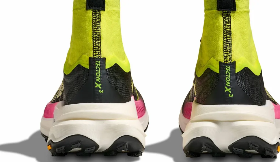 Hoka Women's Tecton X 3 Neon Hoka Citrus / Black