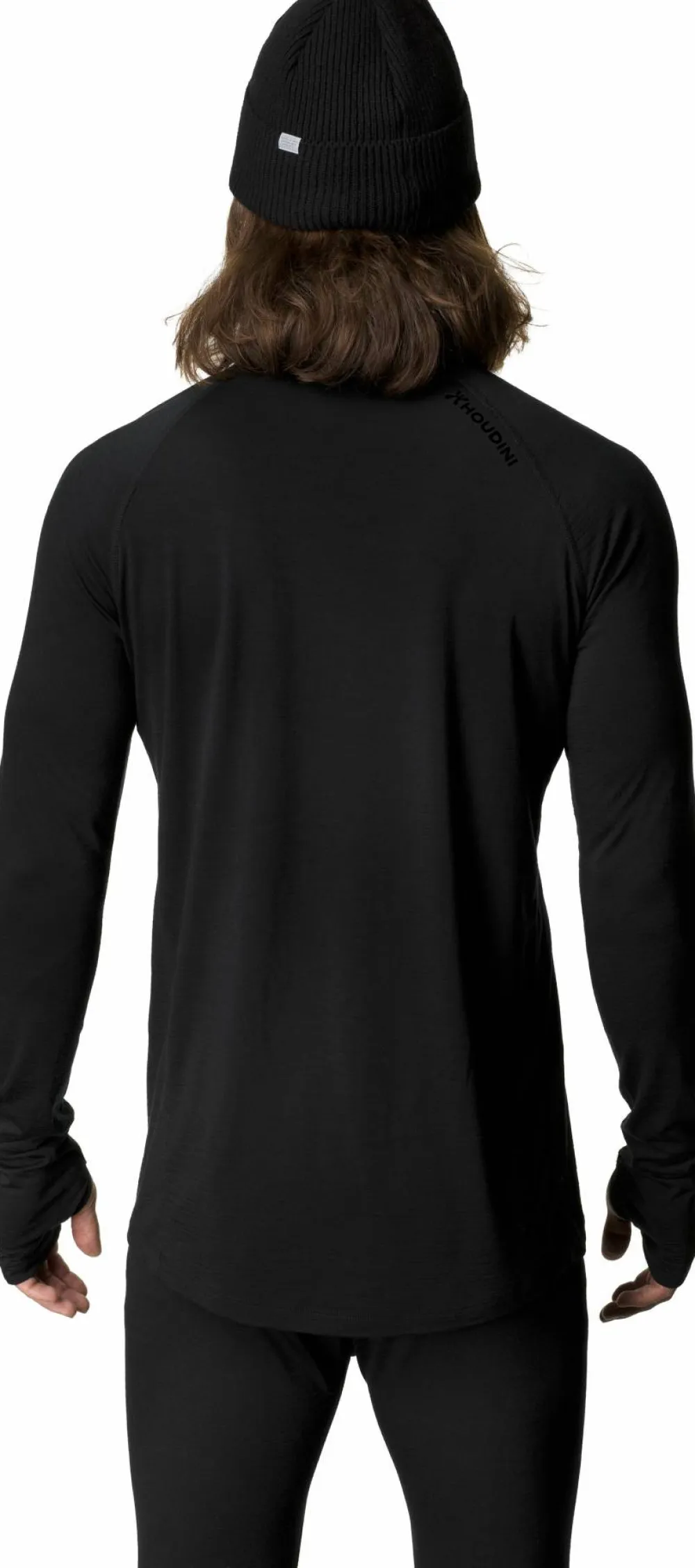 Houdini Men's Desoli Light Crew True Black Hot