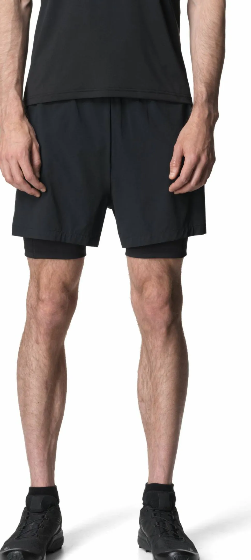 Houdini Men's Pace Trail Shorts True Black