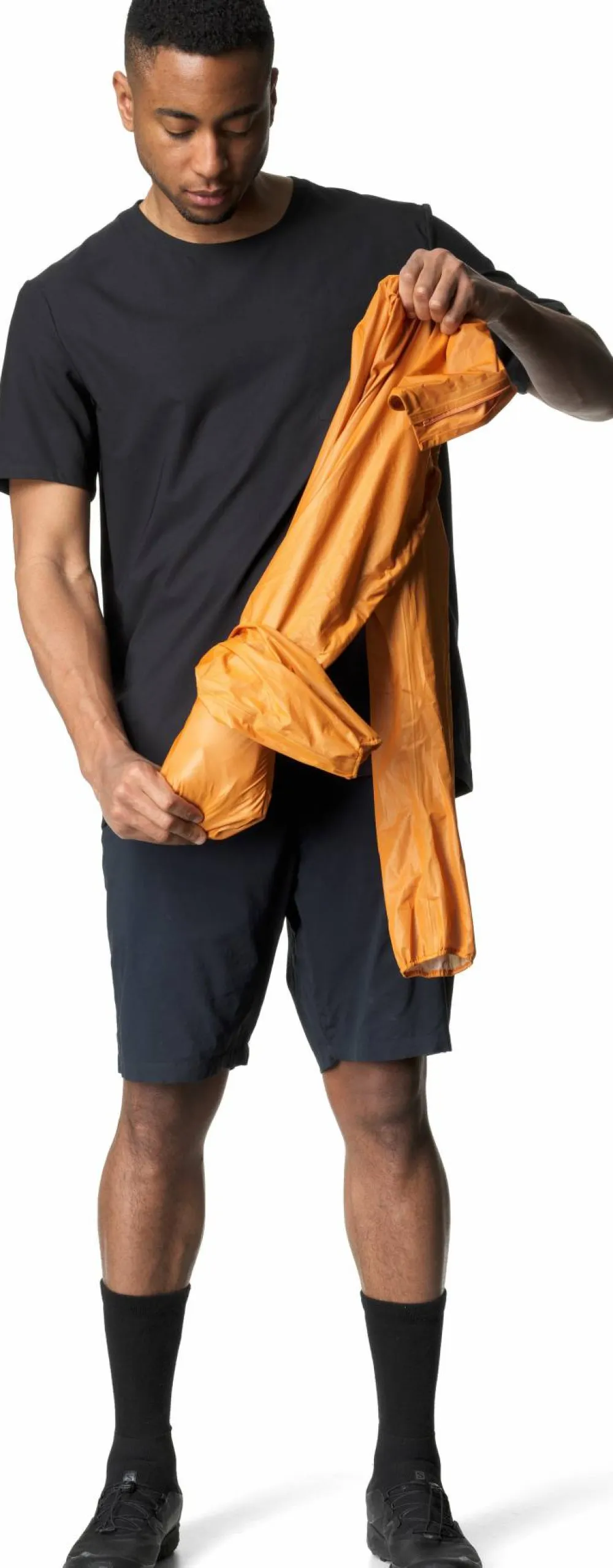 Houdini Men's The Orange Jacket True Black Best