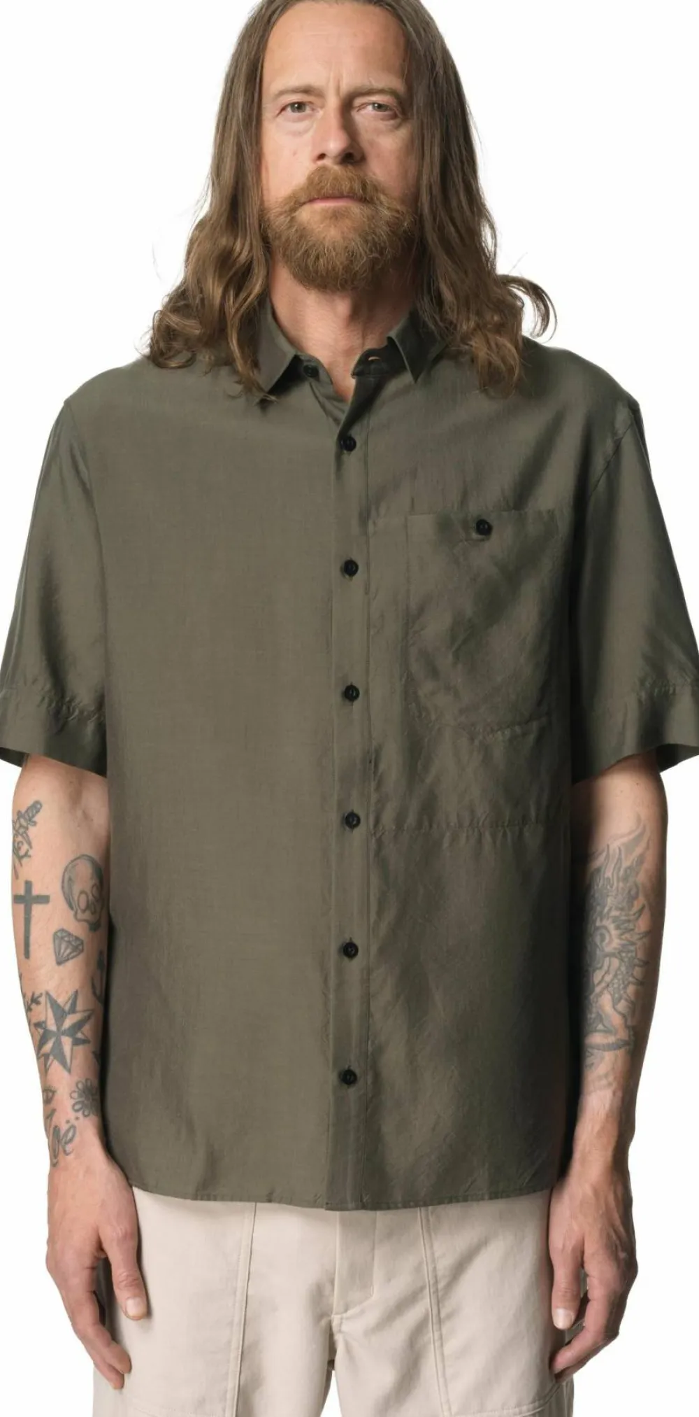 Outlet Men's Tree Shortsleeve Shirt Herrtröjor & Skjortor