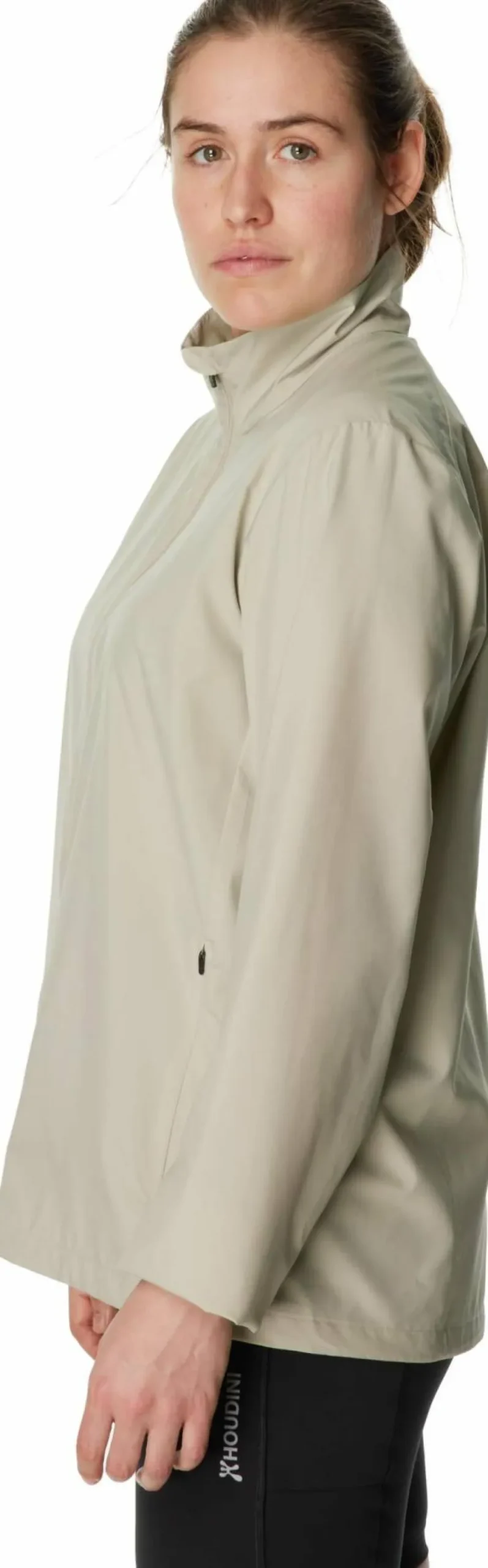 Houdini Women's Pace Trail Jacket Greenish Gray