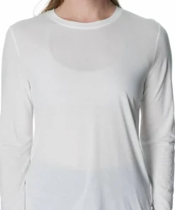 Houdini Women's Tree Long Sleeve Tee Powderday White Hot