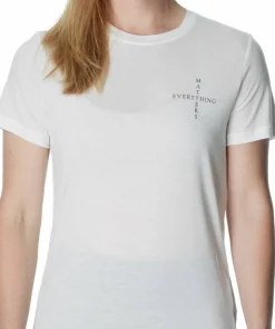 Houdini Women's Tree Message Tee Powderday White/Em Manifesto Powderday White / Em Manifesto Best