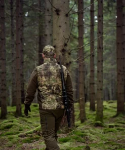 Härkila Men's Deer Stalker Camo Reversible Packable Waistcoat Willow Green/Axis MSP Forest Willow Green/Axis Msp®Forest Discount
