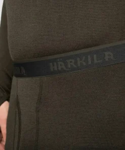 Härkila Men's Base All Season Long Johns Shadow Brown Discount