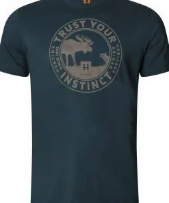 Härkila Men's Moose T-Shirt Dark Navy Best