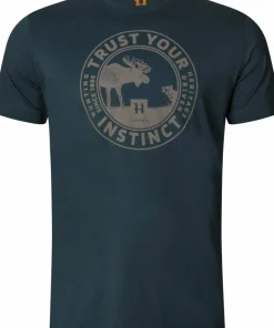 Härkila Men's Moose T-Shirt Dark Navy Best