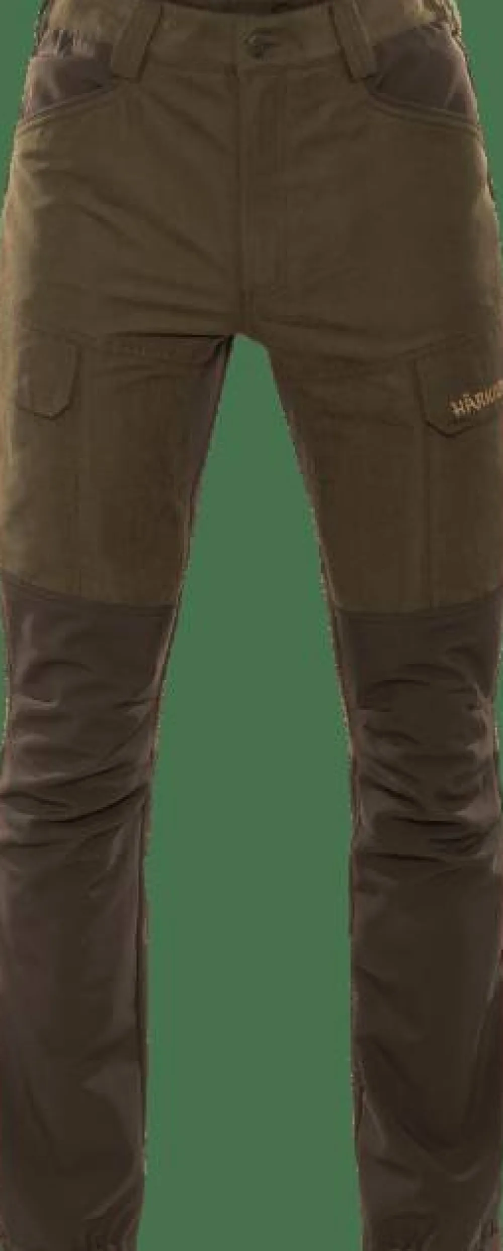 Härkila Men's Scandinavian Pants Willow Green/Deep Brown Discount