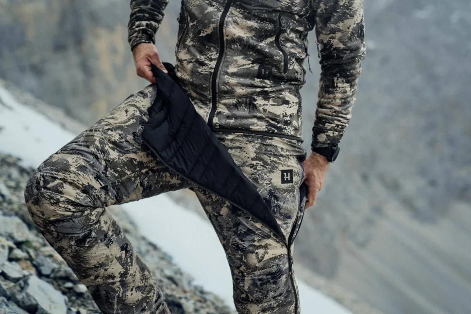 Härkila Men's Mountain Hunter Expedition Packable Down Pants Axis MSP Mountain