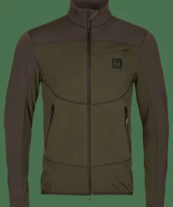Härkila Men's Olaf Fleece Jacket Willow Green/Shadow Grey Best