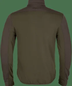Härkila Men's Olaf Fleece Jacket Willow Green/Shadow Grey Best