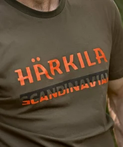 Härkila Men's Scandinavian SS T-Shirt Grape Leaf