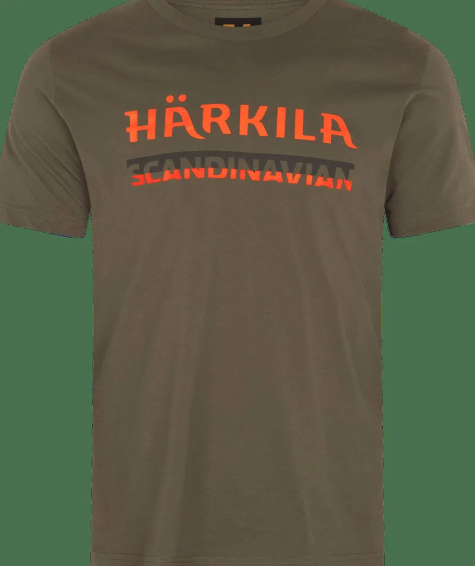 Härkila Men's Scandinavian SS T-Shirt Grape Leaf