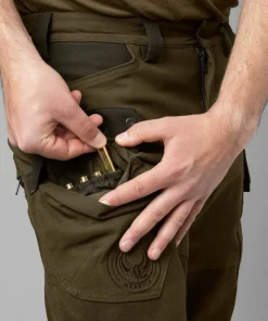 Härkila Men's Wildboar Pro Move Trousers Willow green Clearance