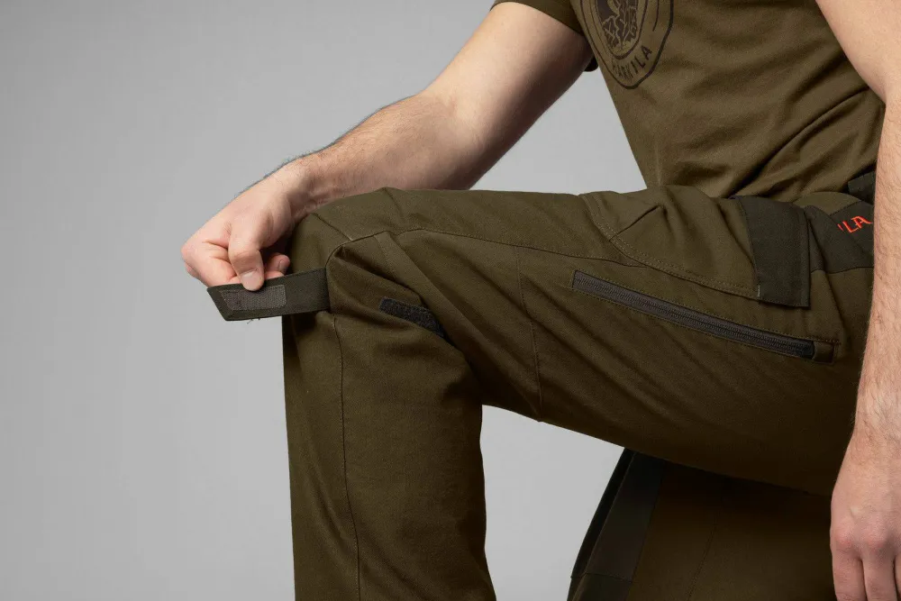 Härkila Men's Wildboar Pro Move Trousers Willow green Clearance