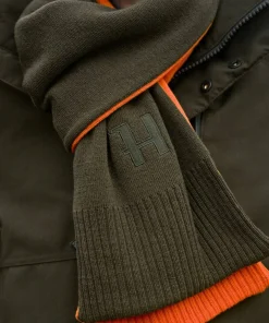 Härkila Reversible Scarf Willow green/Orange Hot