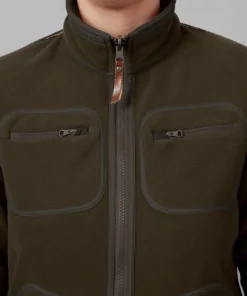 Härkila Women's Kamko Fleece Brown/Red Clearance