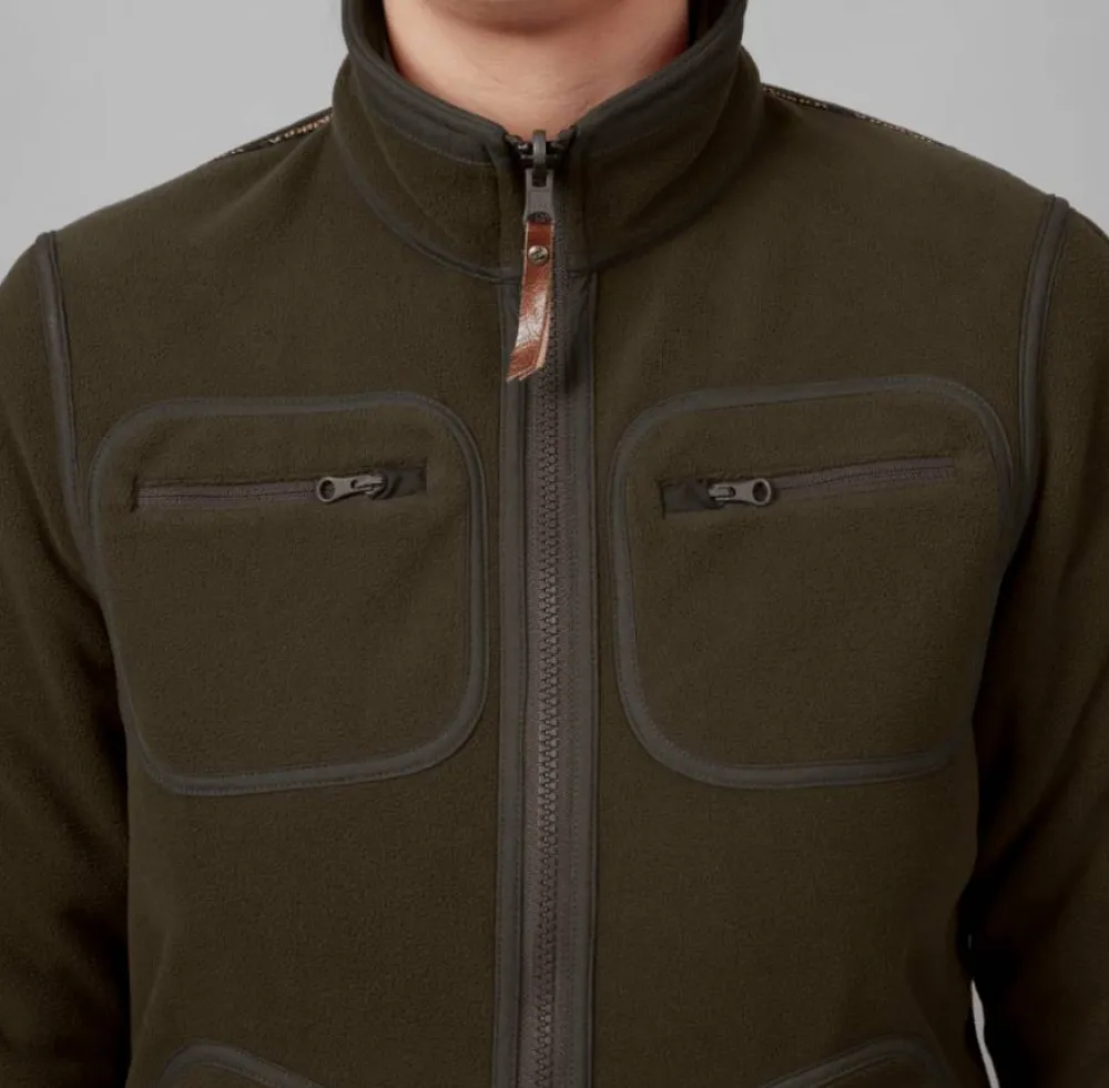 Härkila Women's Kamko Fleece Brown/Red Clearance