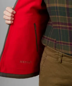 Härkila Women's Kamko Fleece Brown/Red Clearance