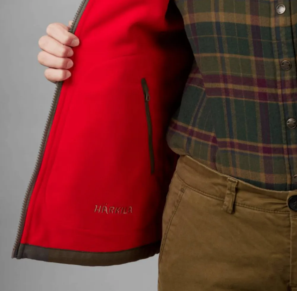 Härkila Women's Kamko Fleece Brown/Red Clearance