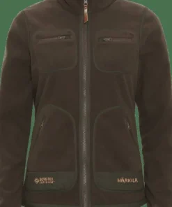 Härkila Women's Kamko Fleece Brown/Red Clearance