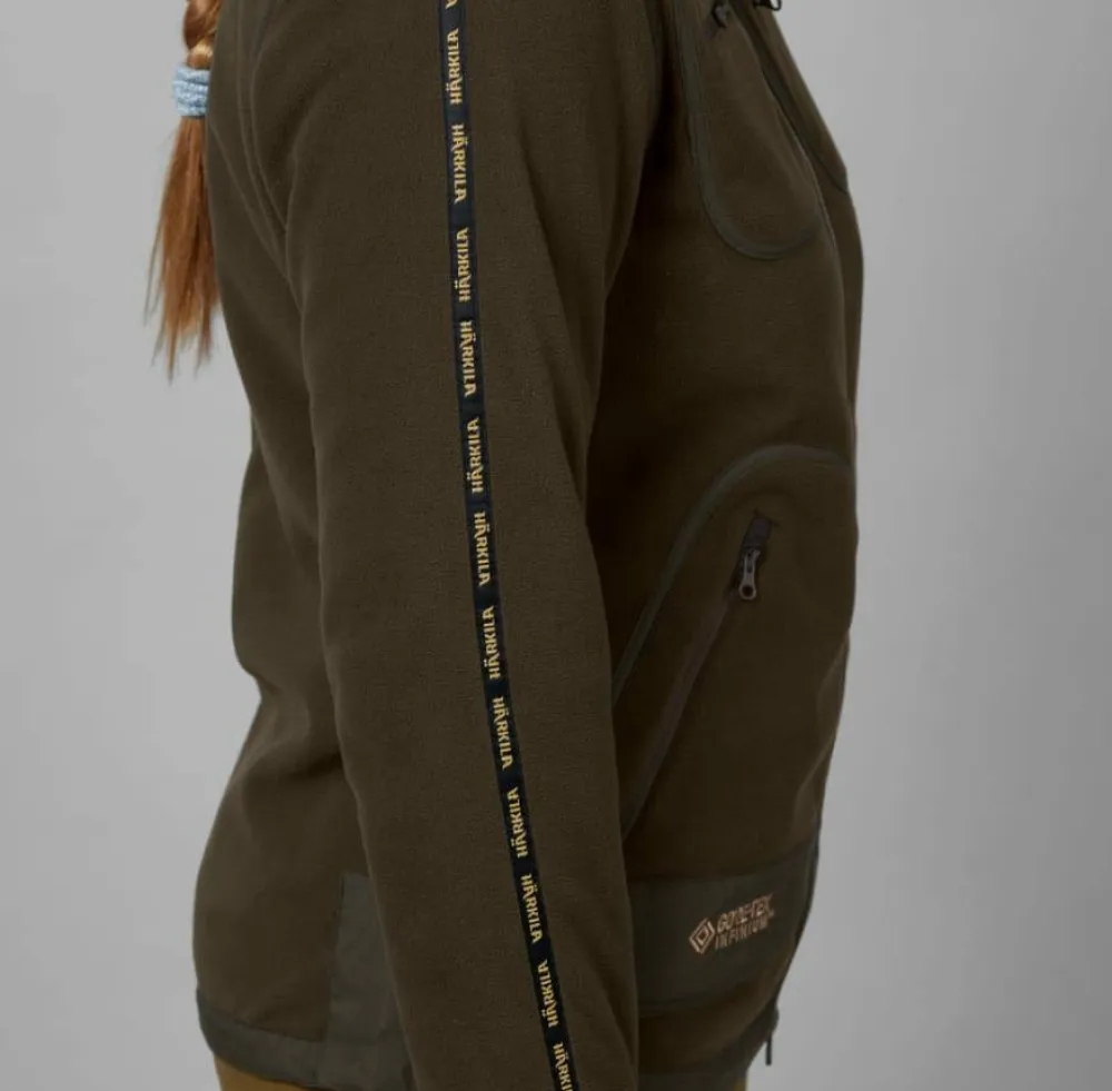 Härkila Women's Kamko Fleece Brown/Red Clearance