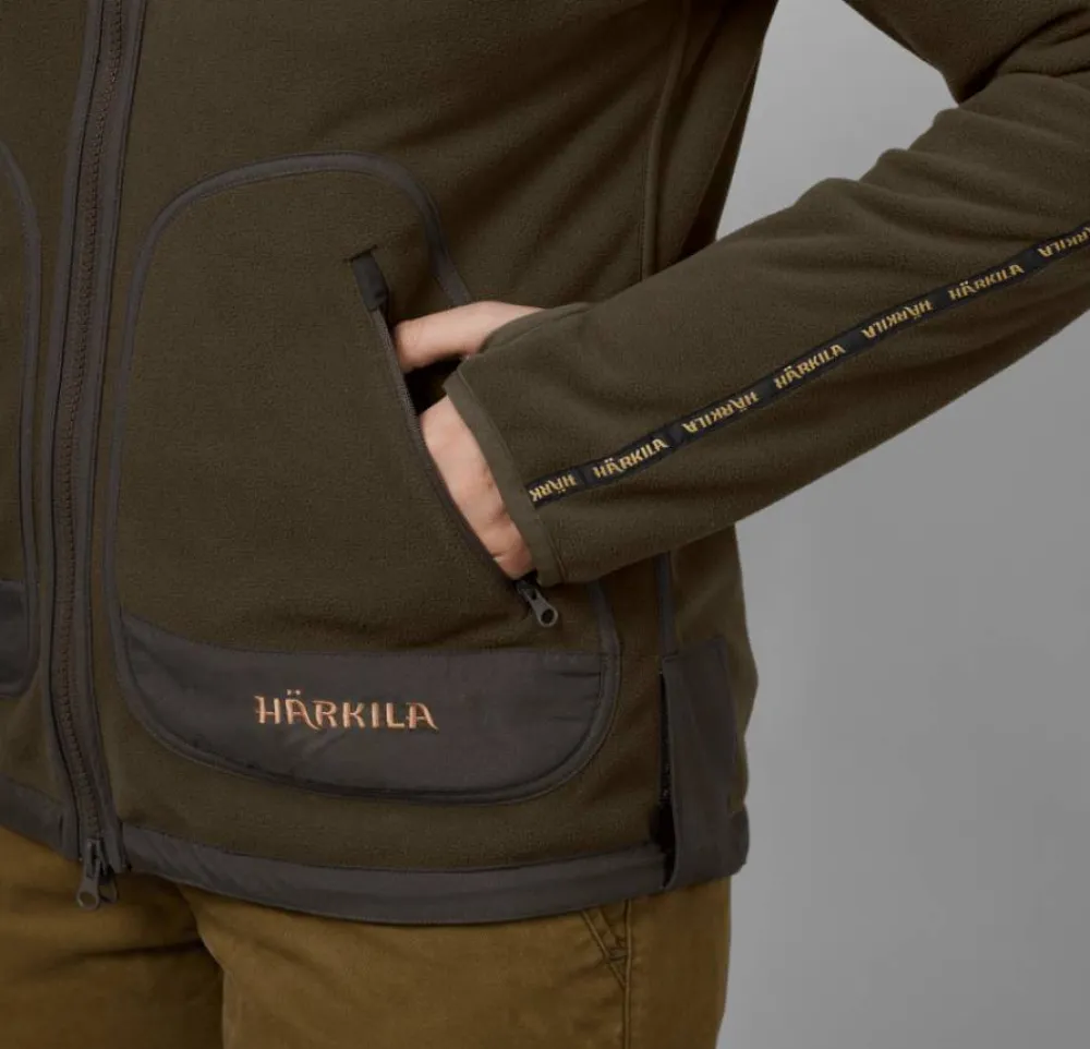 Härkila Women's Kamko Fleece Brown/Red Clearance