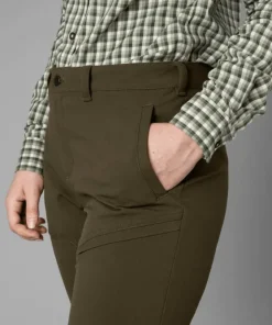 Härkila Women's Retrieve Light Pants Dark warm olive Sale