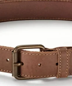 Läderbälte 95 cm Brown Accessoarer Dam
