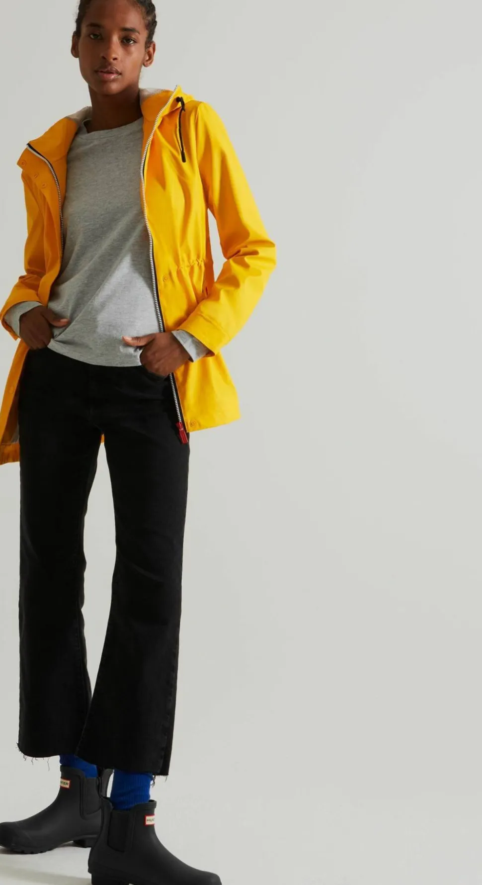 HUNTER Women´s Lightweight Rubberised Jacket Yellow