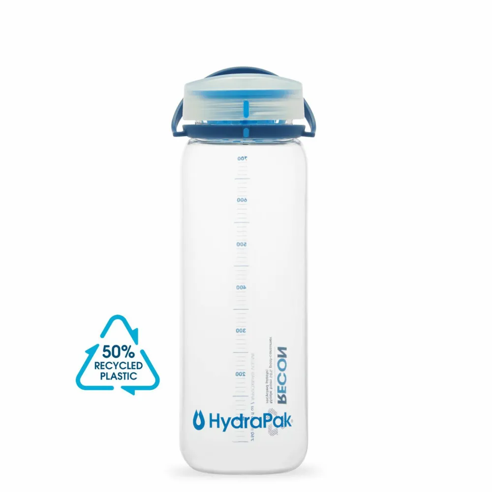 Hydrapak Recon 750 ml Clear/Navy & Cyan Clear/Navy & Cyan
