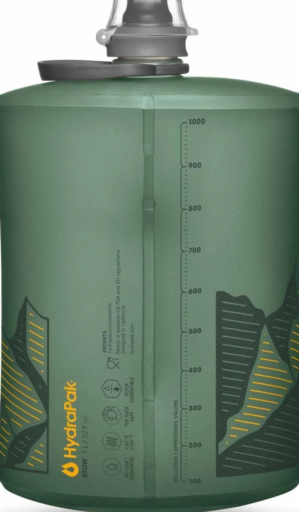 Hydrapak Stow 1 L Sage Green Sale
