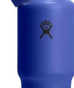Hydro Flask 946 ml Wide Mouth Travel Bottle with Flex Straw Cap Capri Blue
