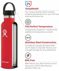 Hydro Flask Standard Mouth Flex 532 ml Olive