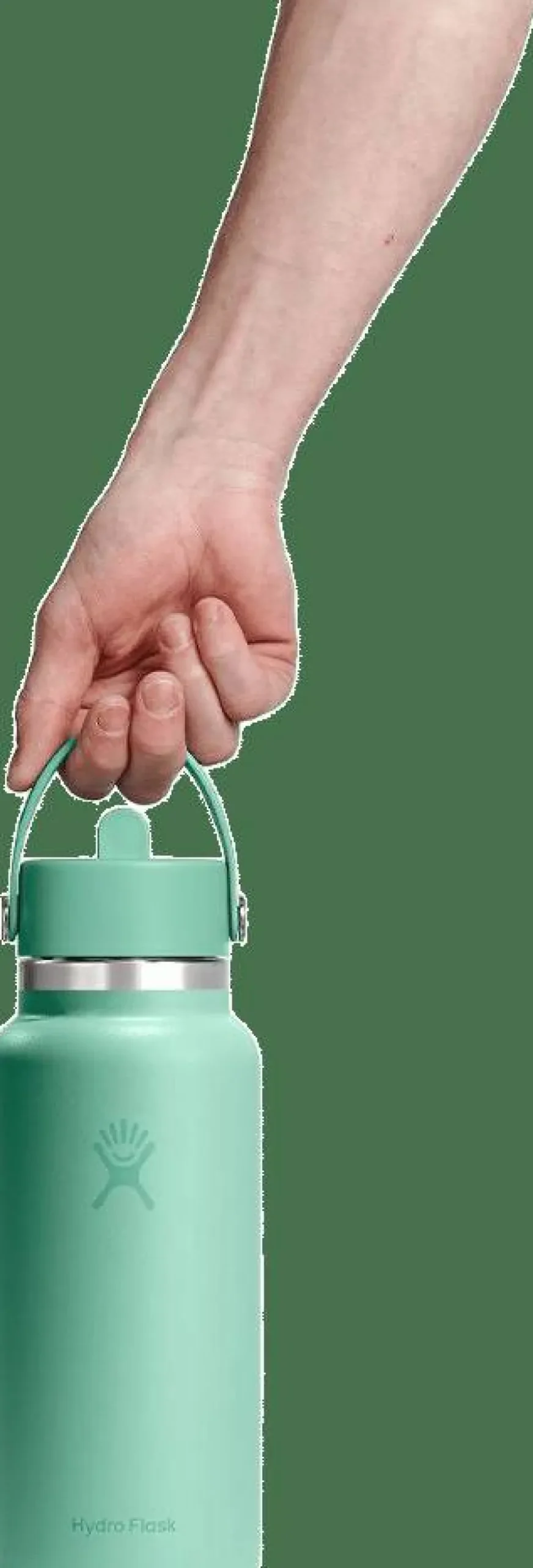 Hydro Flask Wide Flex Straw Cap 946ml Mermaid Green