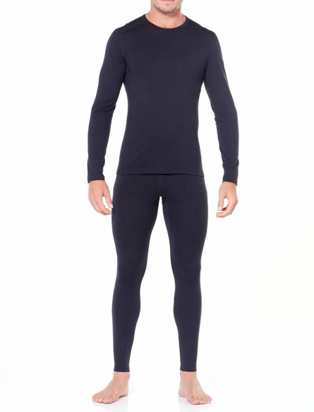Discount Men's 200 Oasis Leggings Black Skidåkning