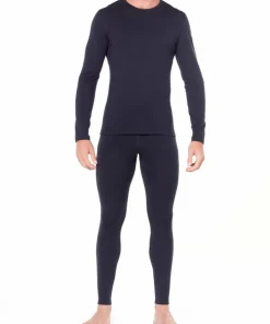 Icebreaker Men's 200 Oasis Leggings Black Black/Monsoon Sale